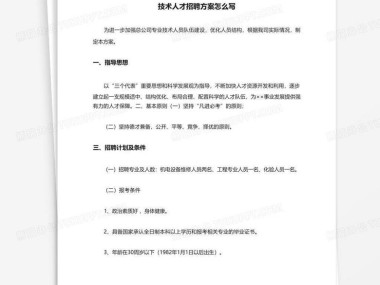 企业人才选拔奥秘，揭秘技术咨询招聘策略