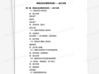 技术咨询企业财务处理与会计核算要点解析